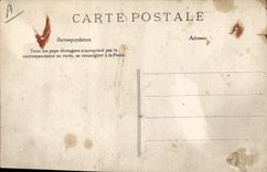 CPA Folklore Une rencontre pastorale Moutons Chien 