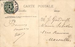 CPA Folklore Pyrenees Depart pour le pre