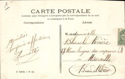 CPA Folklore le retour a la ferme 