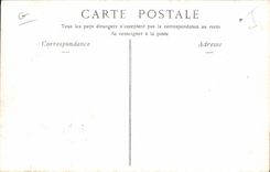 VINTAGE POSTCARD Paris Place May 1st, 1906 Water Tower Mr. Lepine provides has Mr. Bouvier of the instructions to the measures of order