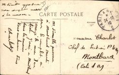 La huelga de la POSTAL de la VENDIMIA de la estación de tren norteña de los ferrocarriles del norte sin los motores entrena