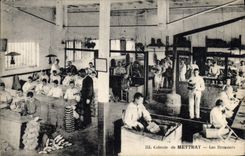 CPA Colonie de Mettrau Les brossiers TOP