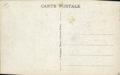 POSTAL Maria de la VENDIMIA en la fundación de Marne Borniche el dormitorio