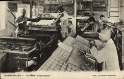 CPA Rambouillet La Ruche L'imprimerie Enfants TOP