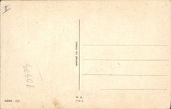 El niño del humor de la POSTAL de la VENDIMIA dice a padre grande porqué nuestros antepasados tenían cuernos