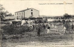 CPA Militaria Champ de tir du Causse pres Castres La Pesquie 