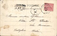 CPA Militaria Compagnie de debarquement Artillerie de l'escadre legere 