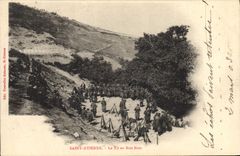 CPA Militaria Saint Etienne Le tir au bois noir 