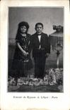 CPA Foklore Nain Souvenir du royaume de Lilliput Paris 