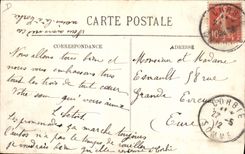 VINTAGE POSTCARD Dwarf Foklore the dwarves inhabitant of Béarn the microscopic man and the woman