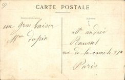 CPA Foklore Nain Royaume de Lilliput Paris Mr Ludwig Velo Cycle 