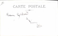 CPA Foklore Madame Gesica nee a Cincinnati Ohio Chevelure de fer Cheveux Coiffeur Coiffure