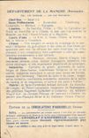 CPA Cartes Geographiques Chocolaterie d'Aiguebelle Manche