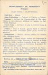 CPA Cartes Geographiques Chocolaterie d'Aiguebelle Morbihan Ste Anne d'Auray