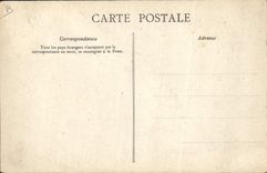 VINTAGE POSTCARD Geographical maps Chocolate factory of Aiguebelle Meurthe and the Moselle Nancy Palate