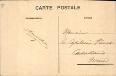 CPA Folklore Nos delicieuses routes de campagne Attaque de front Un passage bien garde