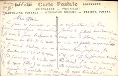 VINTAGE POSTCARD Folklore Route de Lourdes has Argeles Moutons