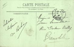 VINTAGE POSTCARD Folklore the gathering of Tubereures