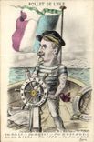 CPA Esperanto Rollet de l'Isle Marin Bateau 