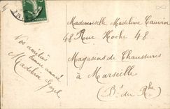 CPA Fantaisie Telephone Femme 