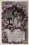 CPA Fantaisie Telephone Enfant