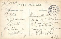 CPA Fantaisie Telephone Enfant