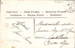 CPA Fantaisie Telephone Femme