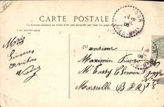 El taladro del teléfono de la POSTAL de la VENDIMIA de Tournairet fija telegráfico militar