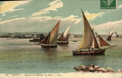 CPA Bateau Cette Rentree des bateaux de peche 