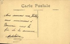 Barco de la POSTAL de la VENDIMIA Sables d'Olonne el asimiento en los muelles