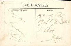 CPA Bateau Pecheurs rentrant au port 
