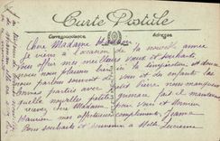 Barco de Cannes de la POSTAL de la VENDIMIA el puerto y el Suquet