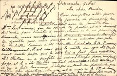 Raphael santo del barco de la POSTAL de la VENDIMIA el puerto y el Notre Dame del Victoire