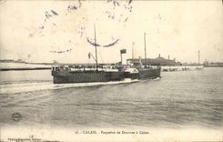 CPA Bateau Calais Paquebot de Douvres a Calais
