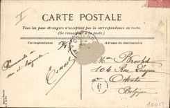 VINTAGE POSTCARD Boat Dieppe Departure of Brighton