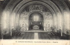 CPA Enfants Institution Saint Nicolas Issy les Moulineaux Chapelle