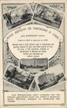 VINTAGE POSTCARD Enfants hospital Institute of Franciscaines de Perrou close Domfront Decorates