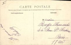 VINTAGE POSTCARD Mary Children on the Marne Borniche Foundation