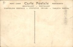 VINTAGE POSTCARD popular Hotel Men street of Charonne Paris 11th Canteen of the restaurant