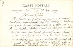 VINTAGE POSTCARD Enfants Asylum of convalescence for children has Brevannes Pavillon of the services Generaux Frontage behind