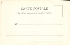 VINTAGE POSTCARD Militaria Sac has Formez ground the beams