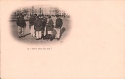 CPA Militaria Deux sous de jus 