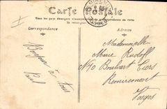 VINTAGE POSTCARD Militaria Camp of Valdahon drudgeries