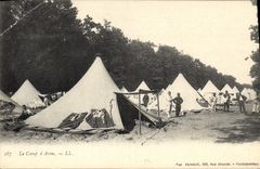 CPA Militaria La camp d'Avon 