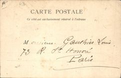 CPA Carte Geographique Puy de Dome G de Tours Chamfort