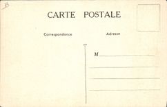 VINTAGE POSTCARD Geographical map Emulsion Scott Aveyron Rodez