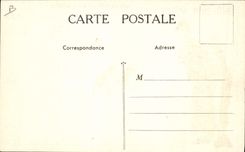 VINTAGE POSTCARD Geographical map Emulsion Scott Ariège Foix