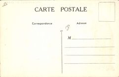 VINTAGE POSTCARD Geographical map Emulsion Scott Dear Bourges