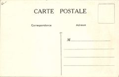 VINTAGE POSTCARD Geographical map Emulsion Scott Aude Carcassonne