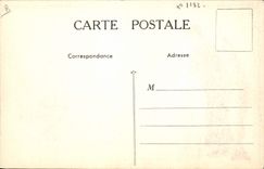 VINTAGE POSTCARD Geographical map Emulsion Scott Savoy Chambéry